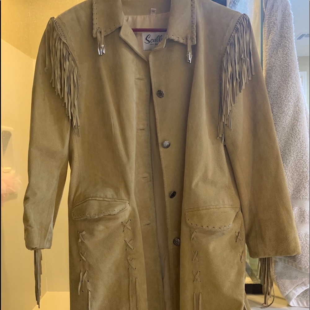 Leather Scully jacket